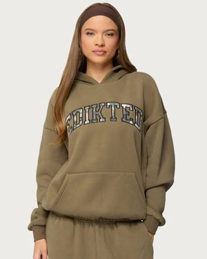 Edikted Camo Crush Hoodie