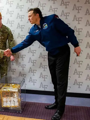 Elon Musk The Air Force Academy Jacket