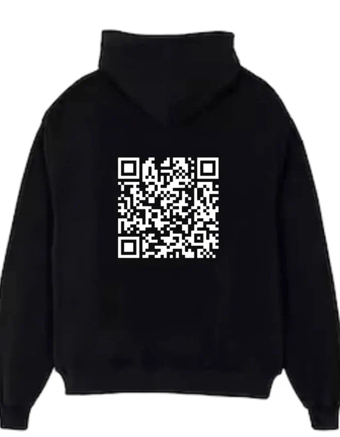 F**k You' QR Code Hoodie Zing Apparel