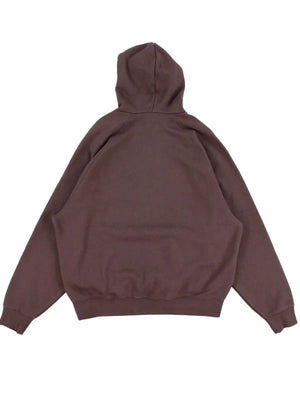 Fear Of God Essentials Brown Hoodie Pullover Back