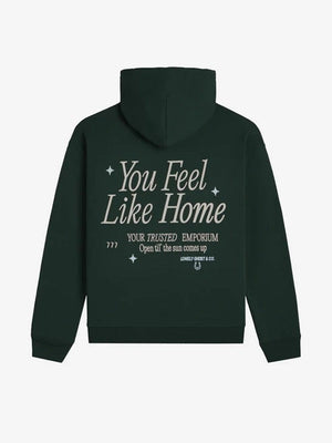 Feel Like Home Lonely Ghost Green Hoodie