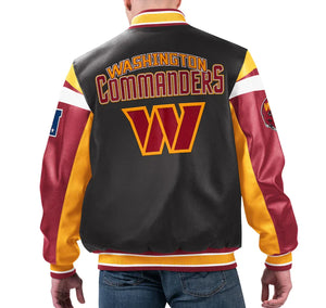 For_Sale_Washington_Commanders_Leather_Jacket