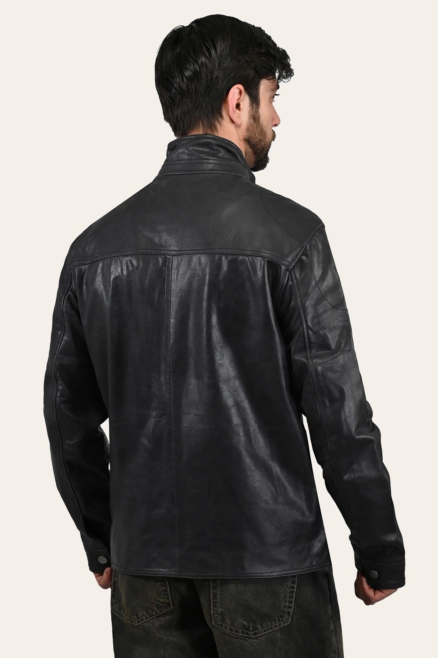 Frye Leather Jacket For Sale