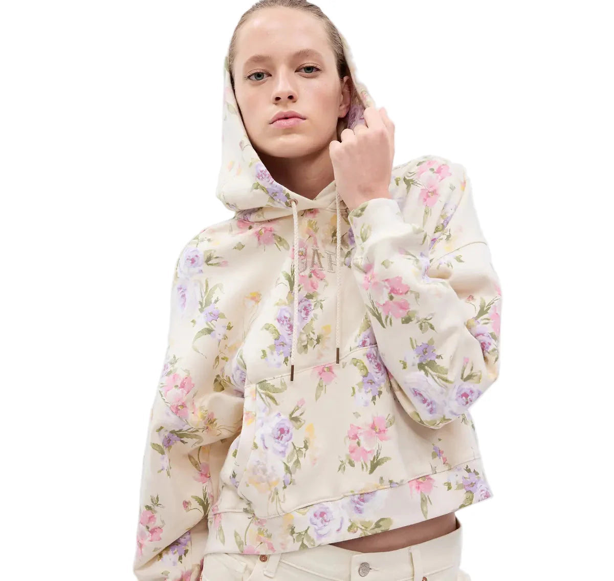Gap_Love_Shack_Fancy_Pink_Hoodie_Women