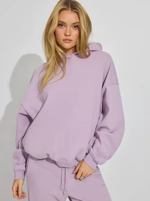 Garage Ultrafleece Hoodie Plum Women