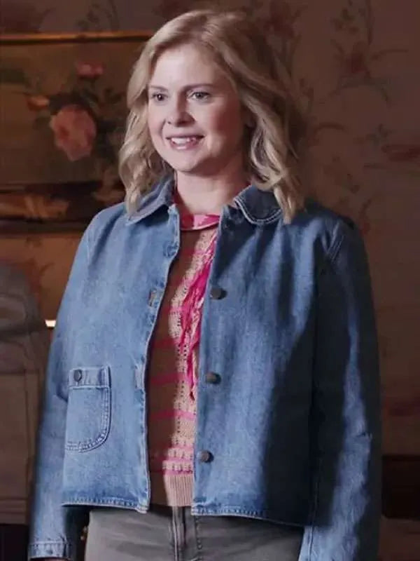 Rose McIver Ghosts Blue Denim Jacket