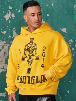 Gold’s Gym Youngla Hoodie Yellow