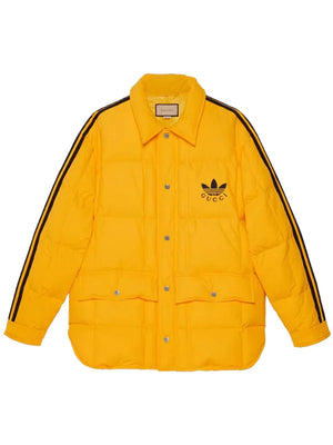 Gucci-X-Adidas-Nylon-Down-Jacket-yellow