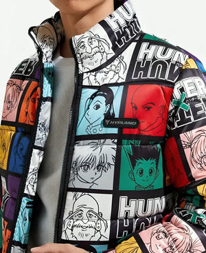 Hunter-X-Hunter-Puffer-Jacket-Detailing