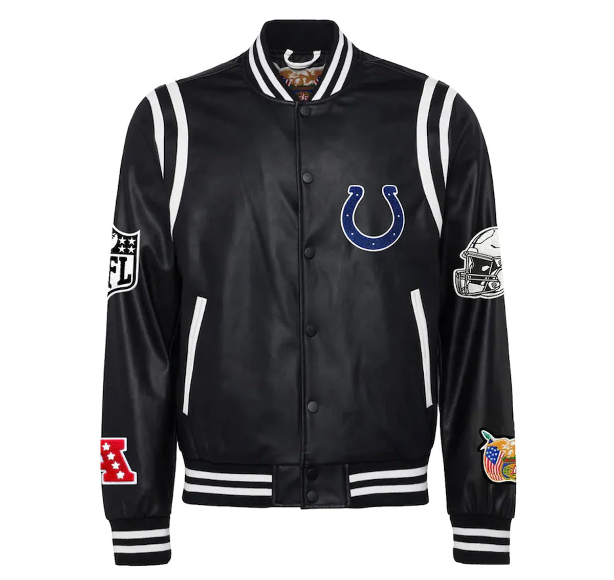 Indianapolis Colts Leather Jacket
