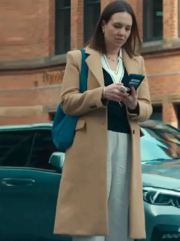 Ingrid Oliver Run Away 2026 Brown Coat