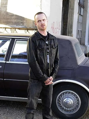 Breaking Bad Jesse Pinkman Black Jacket
