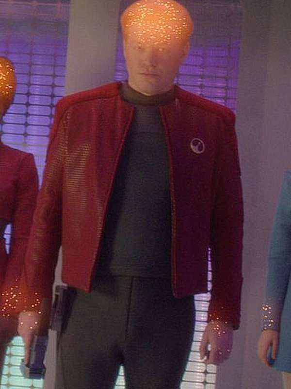 Jesse Plemons Black Mirror Red Jacket
