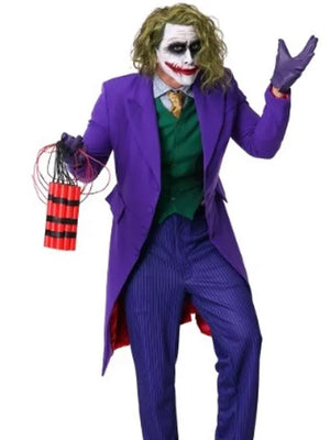 

Heath Ledger Joker Purple Wool Coat 