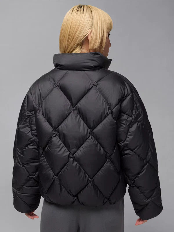 Jordan-Brooklyn-Quilted-Puffer-Black-Jacket-Look