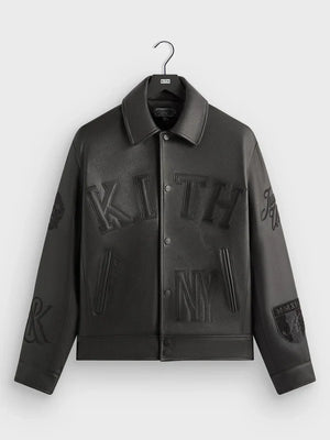 Kith-Pebbled-Leather-Varsity-Coaches-Jacket