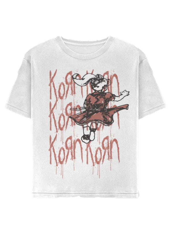 Korn-Follow-The-Leader-Logo-Drip-T-Shirt