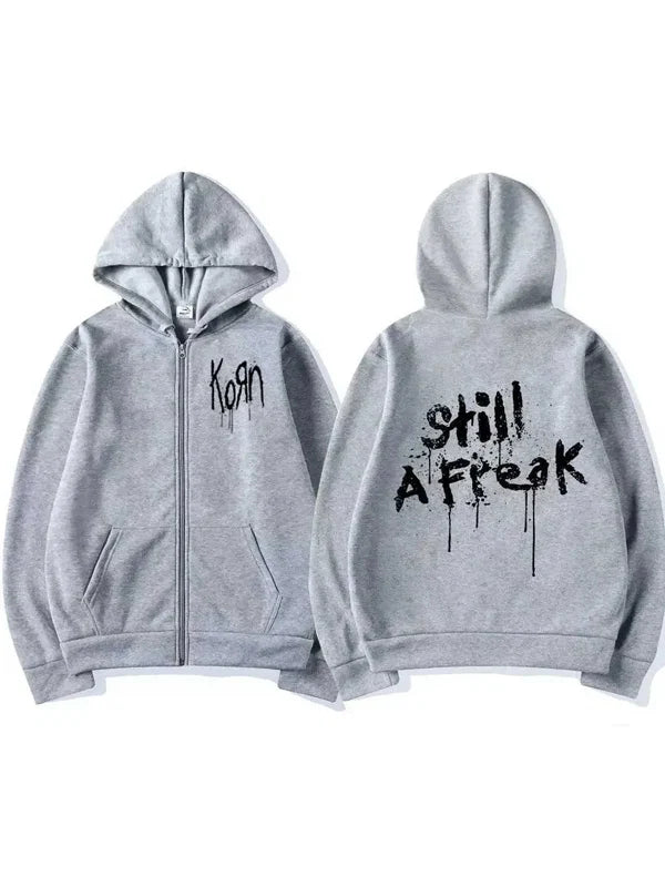 Korn-Still-A-Freak-Zip-Up-Hoodie