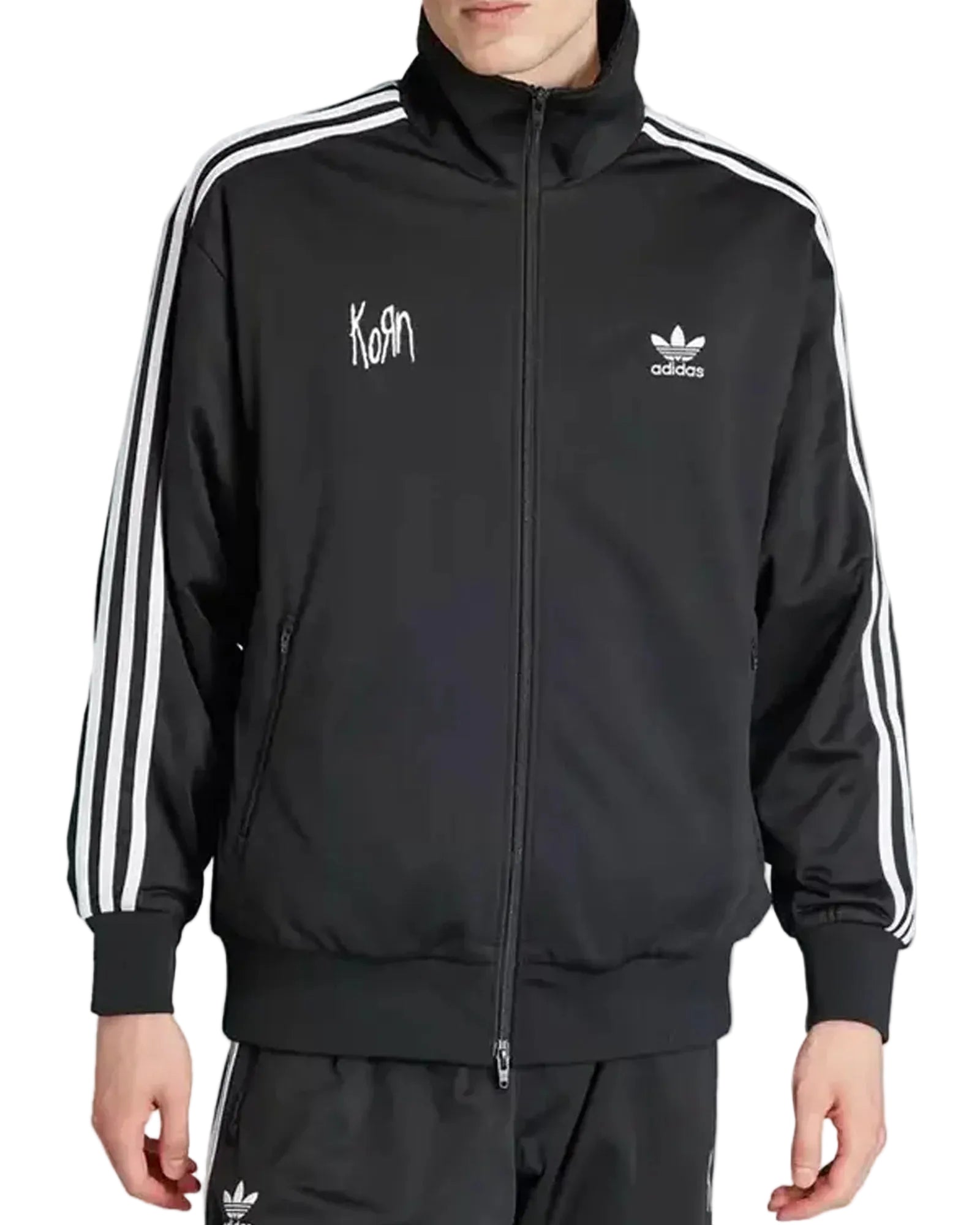 Korn-X-Adidas-Track-Black-Jacket