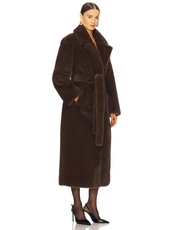 LAMARQUE-Darelle-Darelle-Faux-Fur-Maxi-Coat-In-Walnut