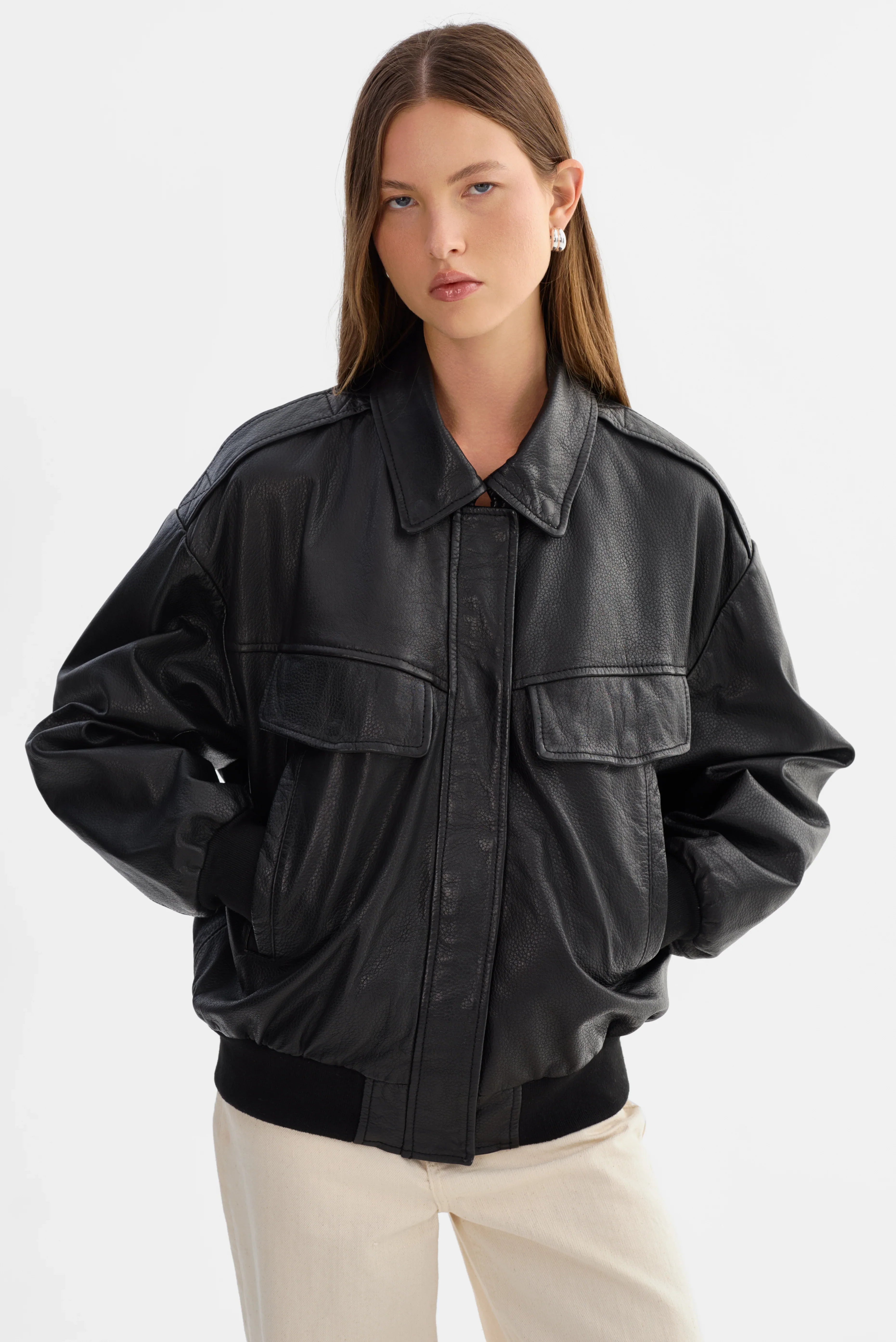 LAMARQUE-Lamarque-Leather-Jacket-Trevanna