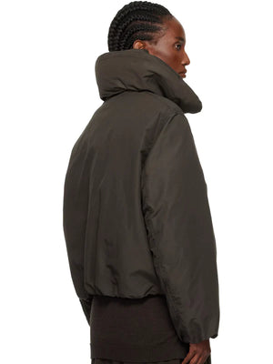 Lemaire-Short-Puffer-Blouson-Down-Brown-Jacket-Back