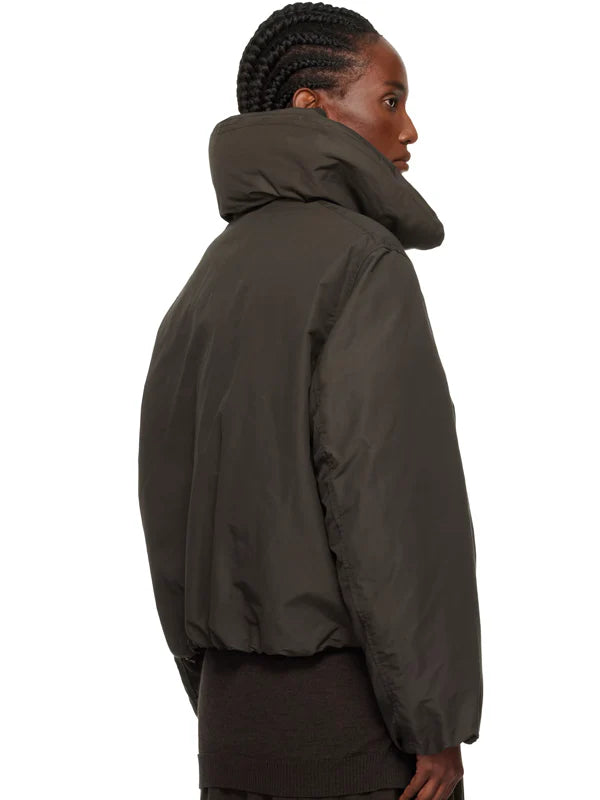 Lemaire-Short-Puffer-Blouson-Down-Brown-Jacket-Back