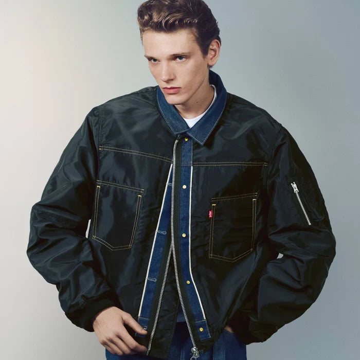 Levi’s X Sacai Nylon Twill Blouson Jacket