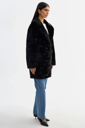 Linnea-Faux-Fur-Coat-Black-LAMARQUE