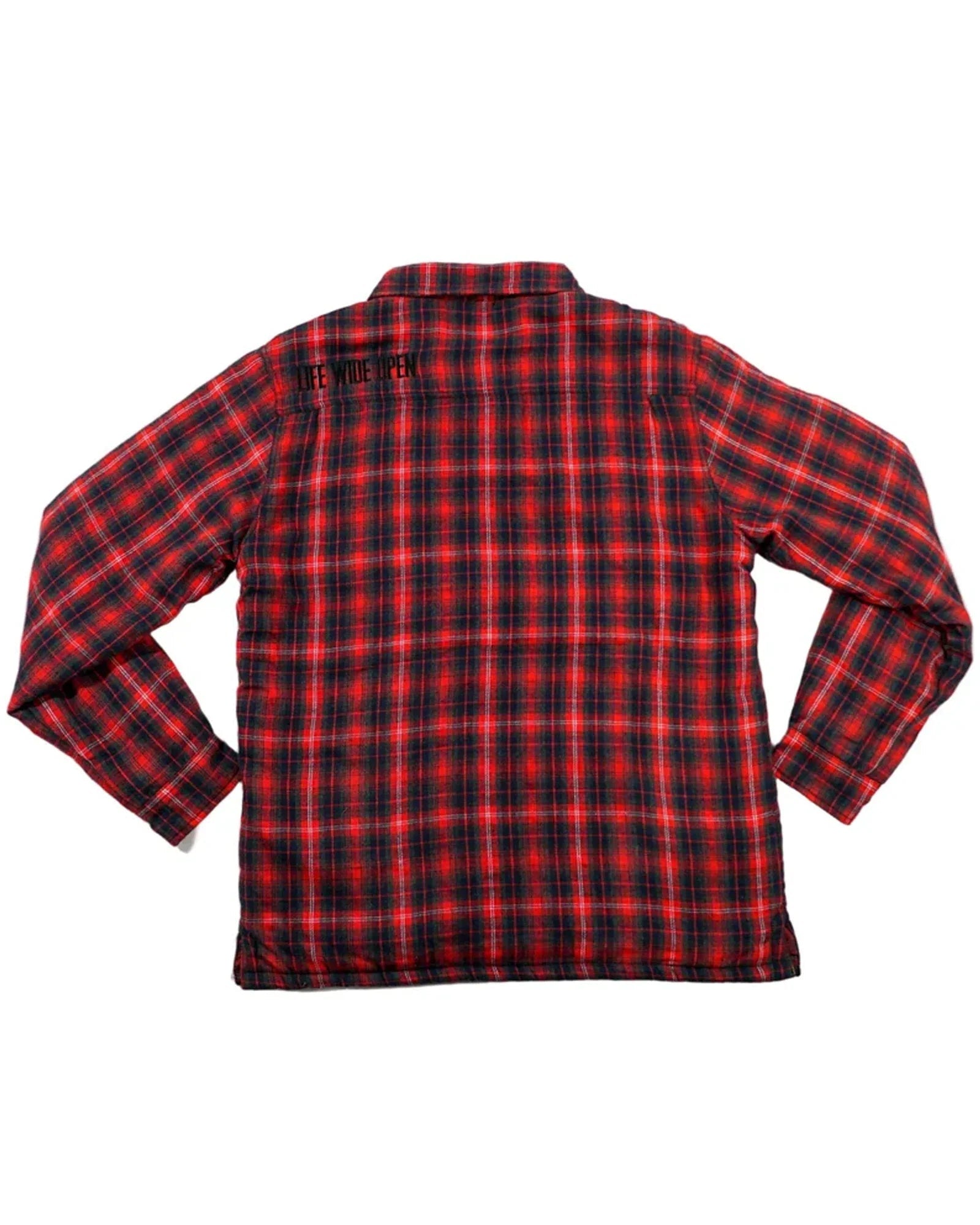 Red And Black Flannel Jacket