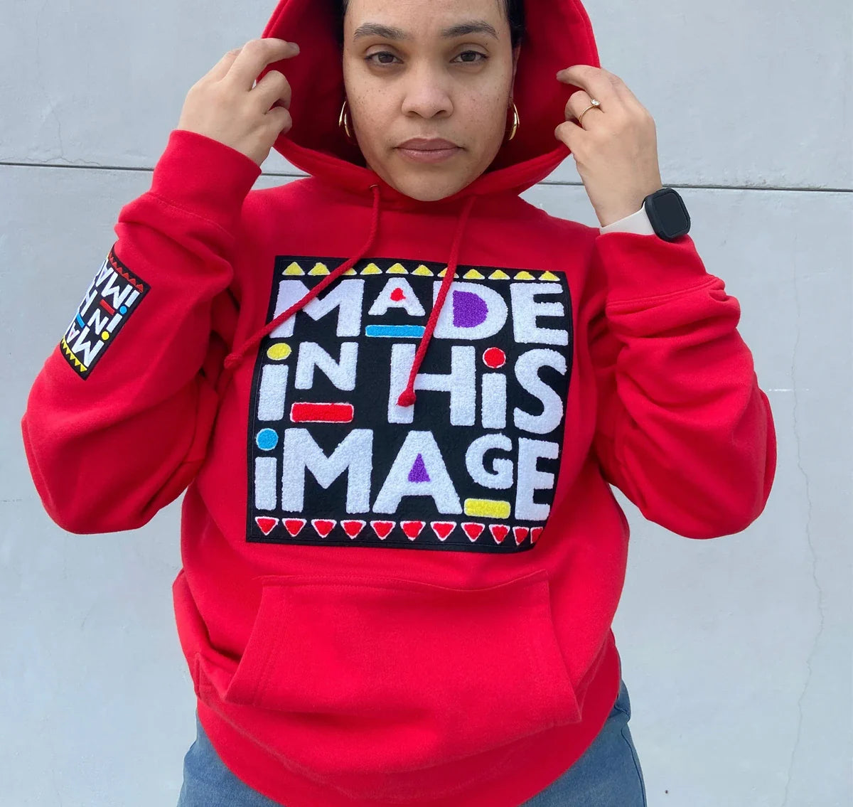 Made_In_His_Image_Pullover_Hoodie_Red
