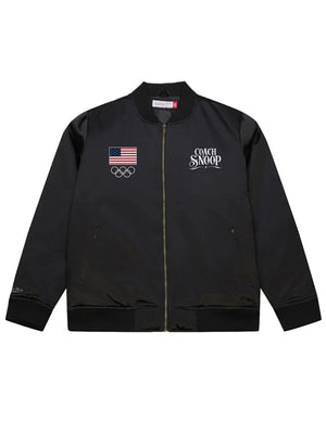 Mitchell-And-Ness-Coach-Snoop-Satin-Bomber-Jacket