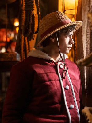 Monkey D. Luffy One Piece S02 red jacket outfit