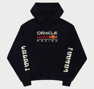 Navy Vintage Red Bull Big Logo Racing Hoodie Zing Apparel