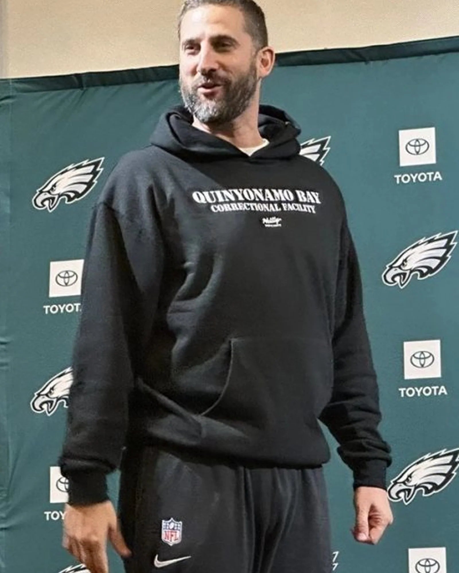 Nick Sirianni Quinyonamo Bay Hoodie