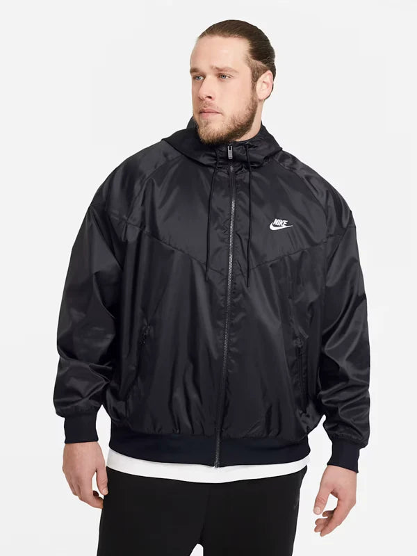 Nike-Sportswear-Windrunner-Mens-Hooded-Jacket-Black