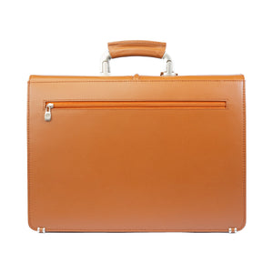 Modern Leather Office Bag with Lock Zing Apparel
