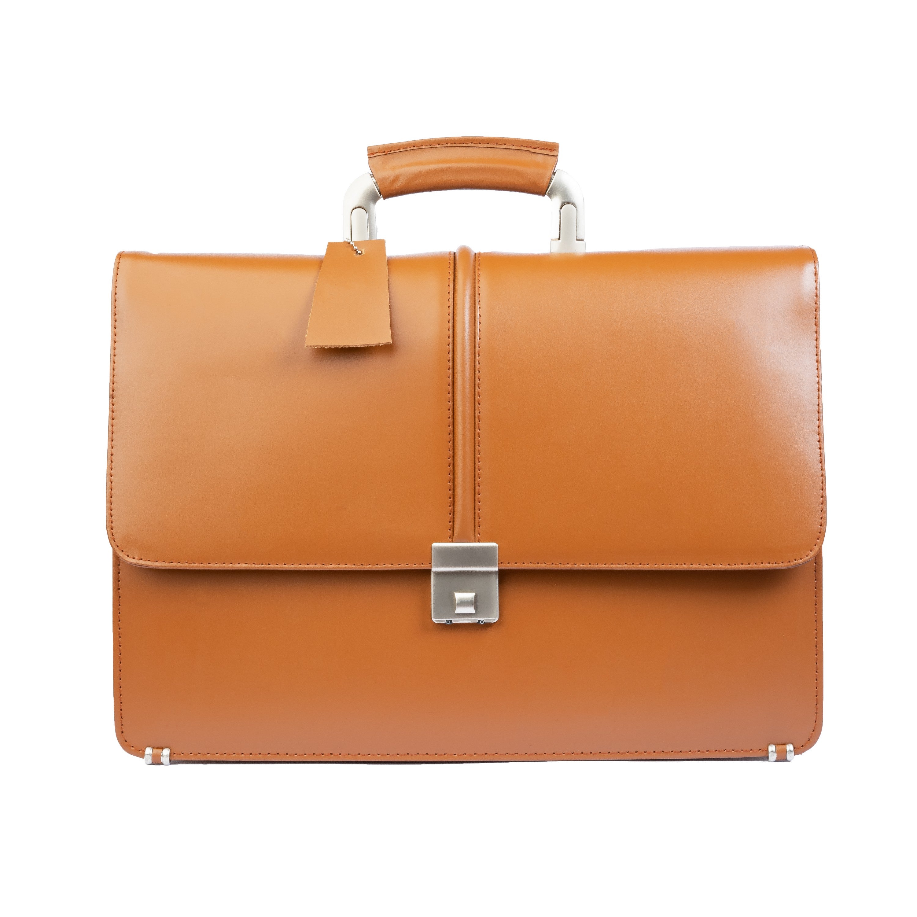 Modern Leather Office Bag with Lock Zing Apparel
