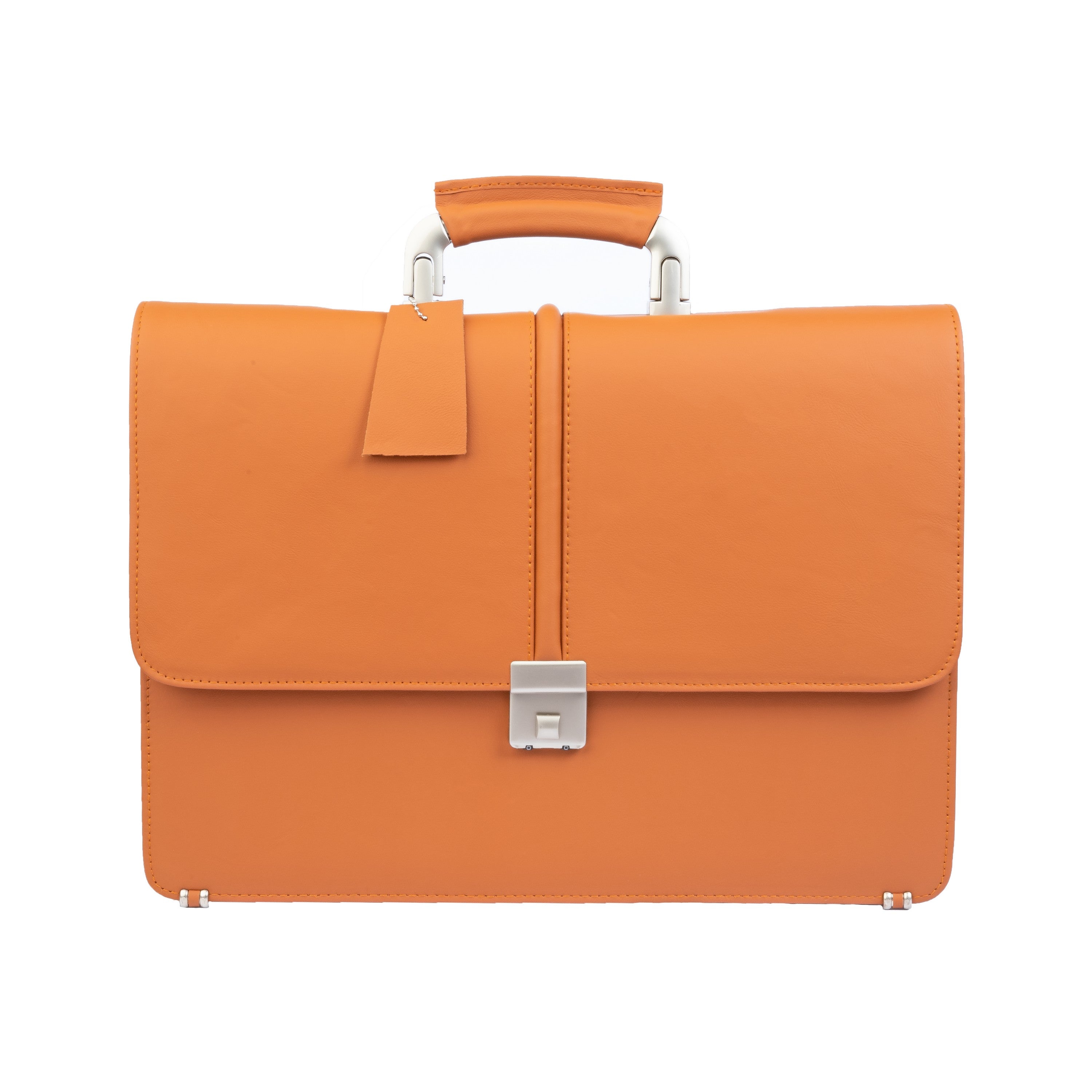 Modern Leather Office Bag With Lock Zing Apparel