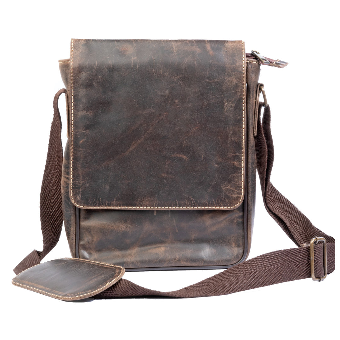 Vintage Stylish Leather Crossbody Bag Zing Apparel
