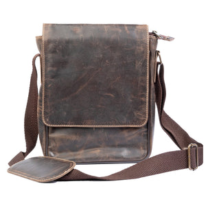 Vintage Stylish Leather Crossbody Bag Zing Apparel