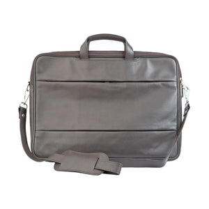 The Millennial Sleek Leather Laptop Bag Zing Apparel