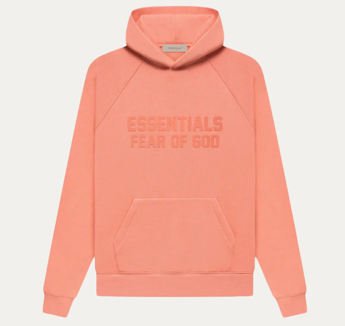 Orange Essentials Hoodie - Zing Apparels