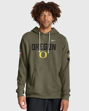 Oregon-Ducks-2025-Military-Appreciation-Hoodie-Olive-Green