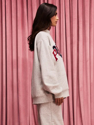 Parke-Jean-Heart-Varsity-Mockneck-Sweatshirt-Grey