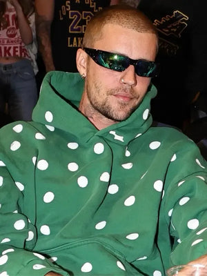PulloverJustinBieberPolkaDotHoodieUnisex