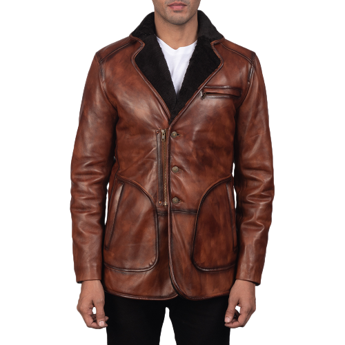 Rocky-Brown-Shearling-Leather-Coat-Sale