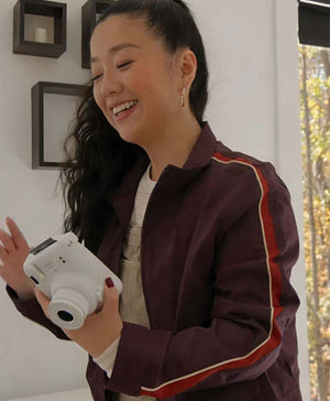 S01 Sherry Cola Wild Vacation Rentals 2026 Maroon Jacket