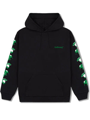 Save-The-Bees-Pullover-Hoodie-Black-And-Green