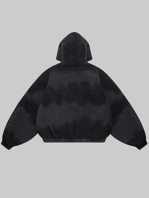 Shinzo-Shige-15oz-Canvas-Clasp-Bomber-Jacket-Black-View